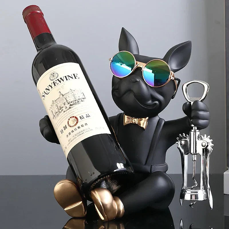 ServiPup – Hund Vin Oppbevaring Dekorasjon