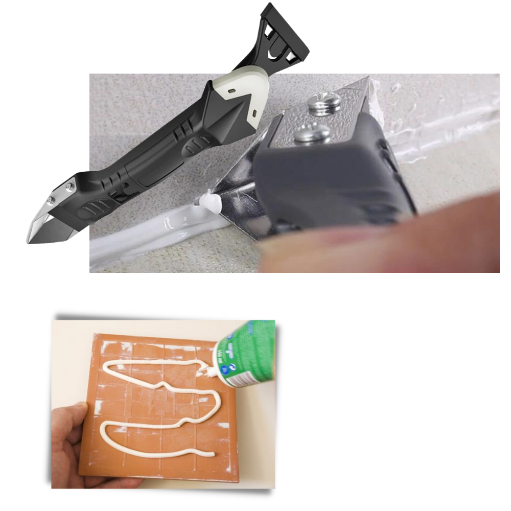 Multi-materiale fuge- og skrapeverktøy