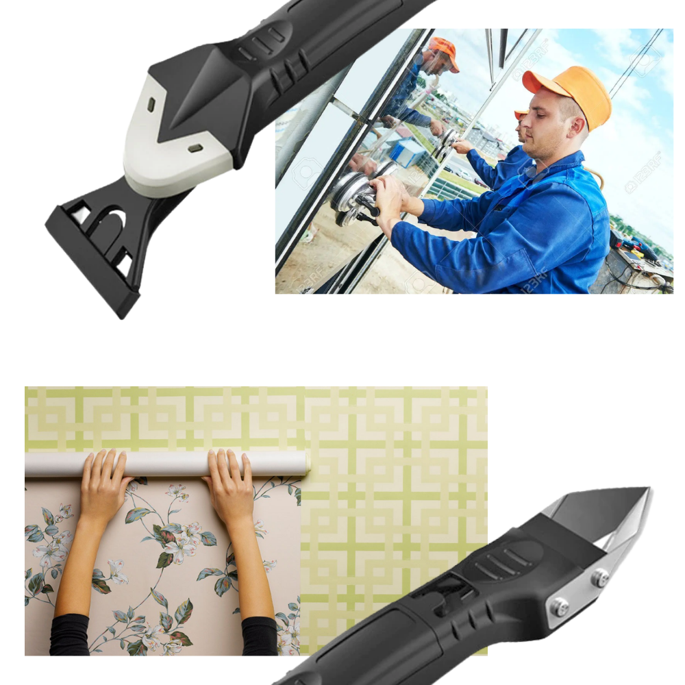 Multi-materiale fuge- og skrapeverktøy