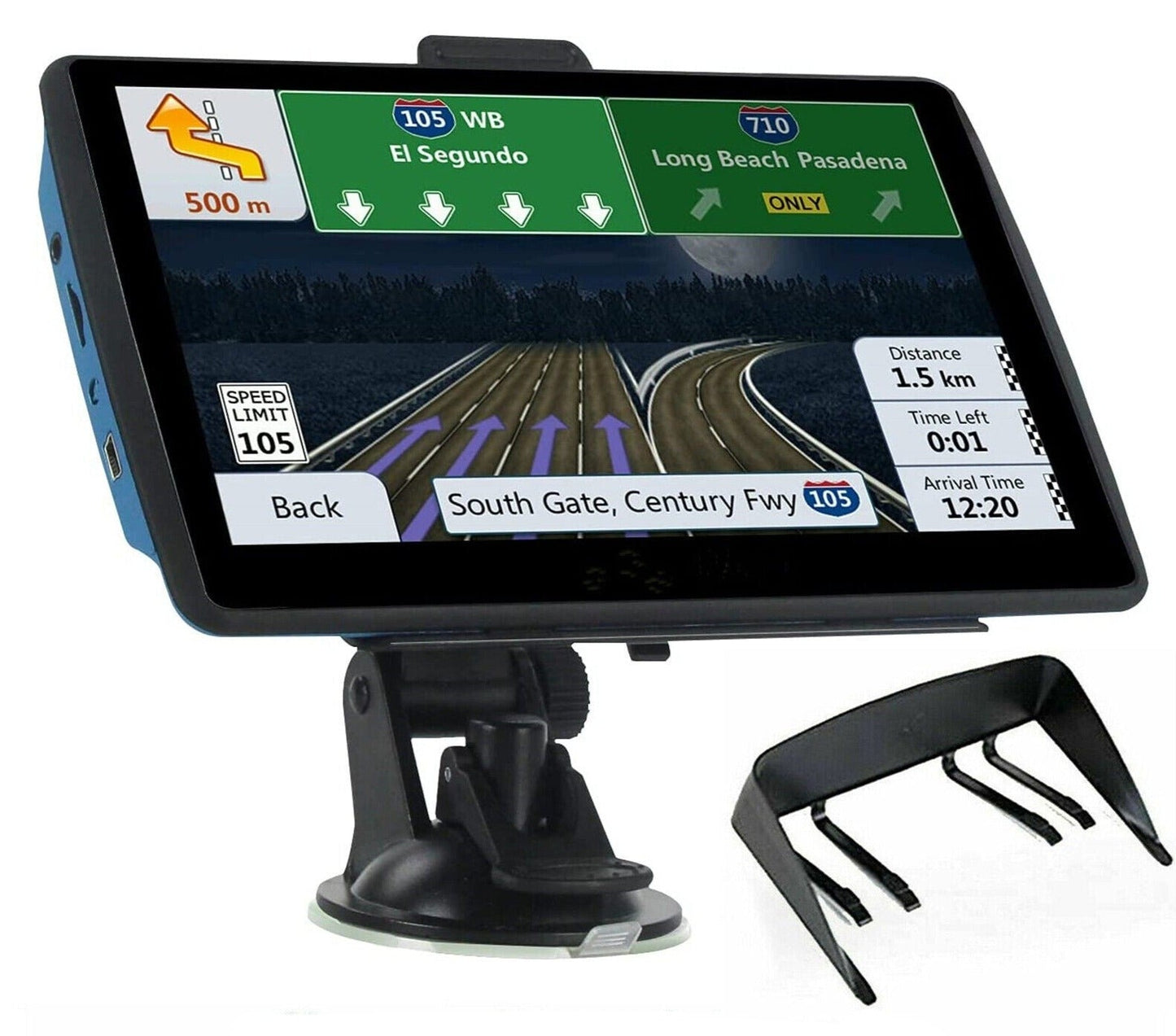 Norvo | 7" GPS Navigasjonssystem – 2025 Oppgradert Sat Nav for Biler & Lastebiler