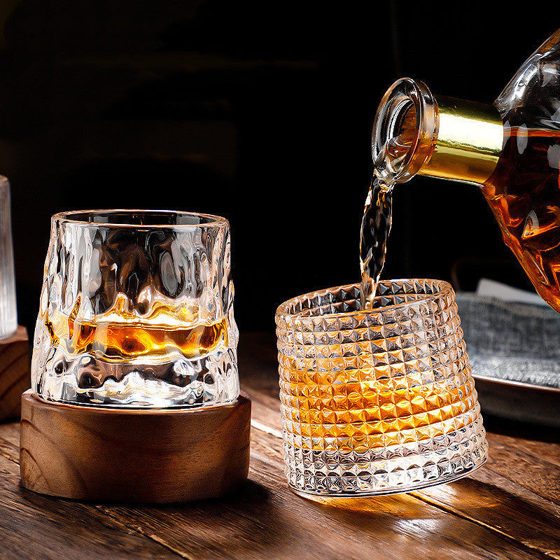 Norvo | Spinning Whiskey Glasser for Edle Drikkeglede
