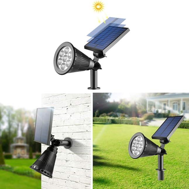 Norvo | Solcelledrevet Atlas Spotlights - Utendørs Hagebelysning Spotlights