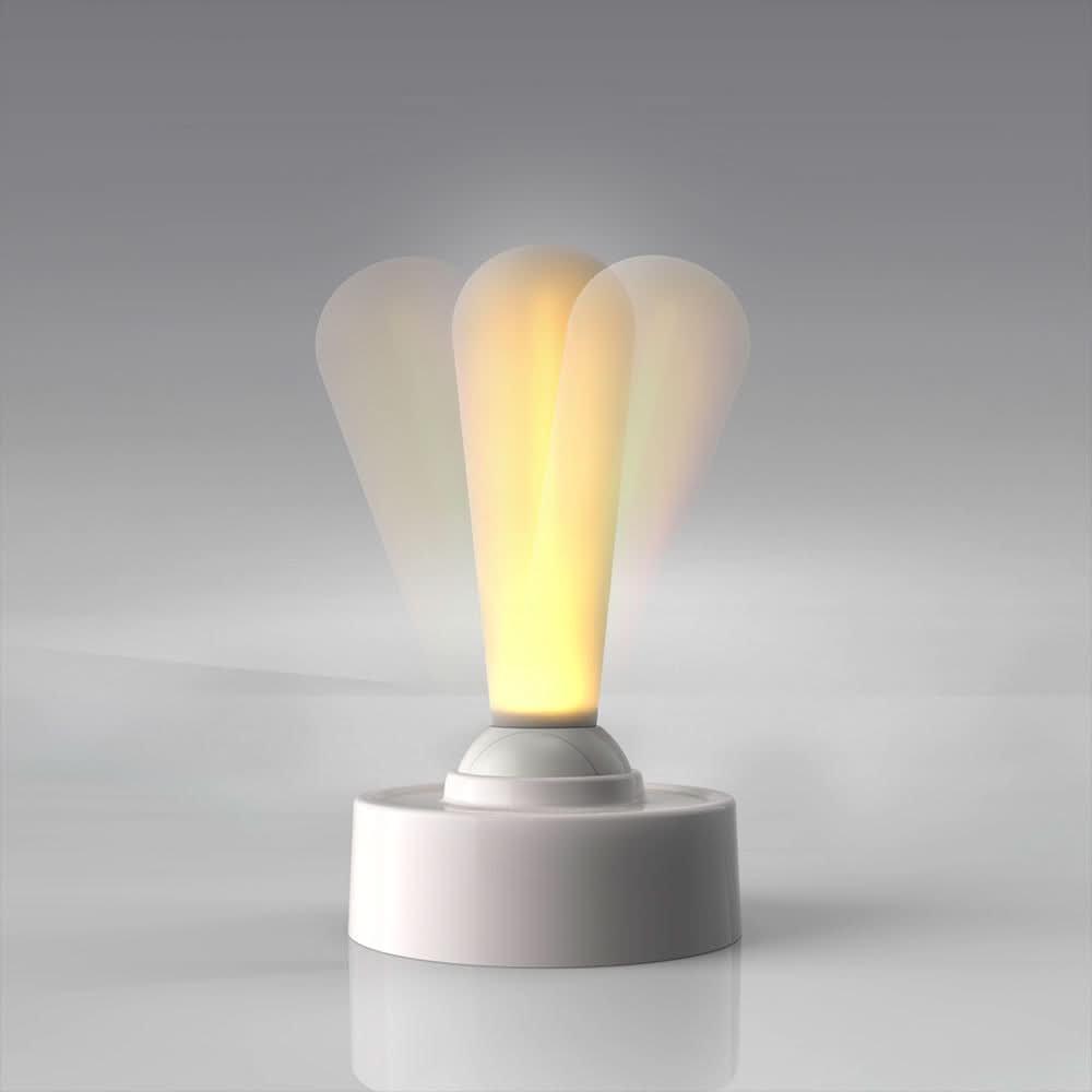 Norvo | Retro Sjekkboks Bordlampe – Oppladbar LED Lys