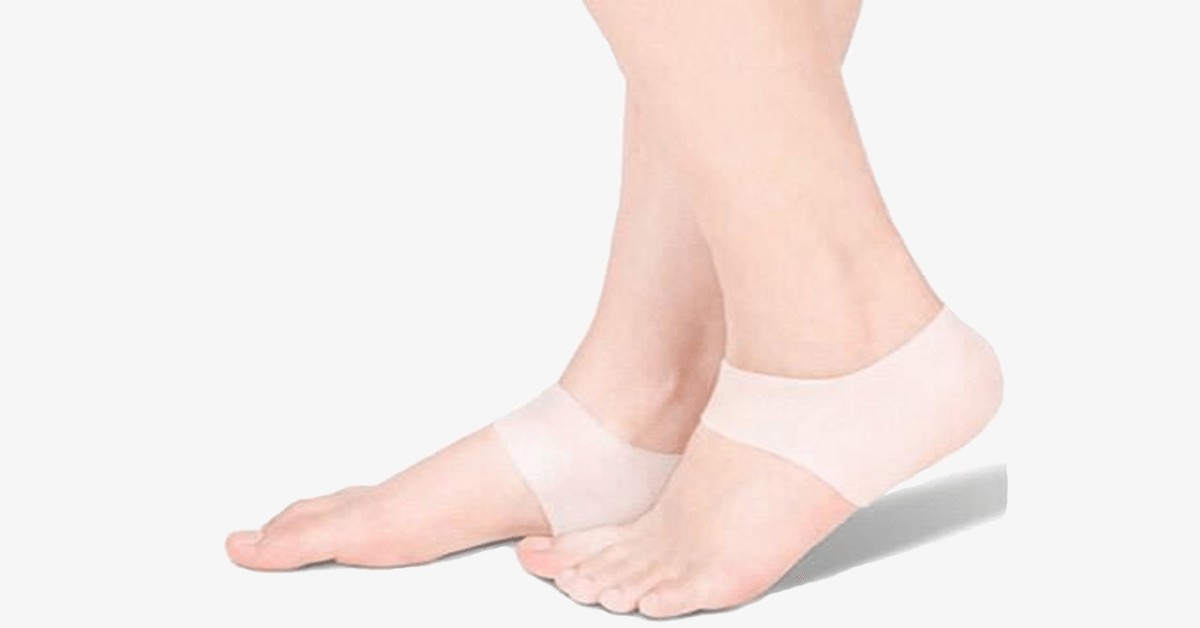 Norvo | Silikon Gel Hæl og Ankelsokk for Plantar Fasciitis