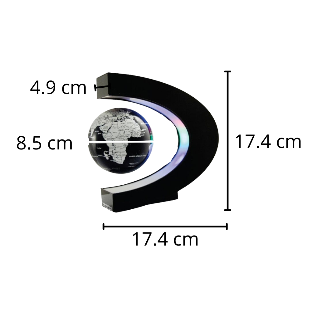 Leviterende LED magnetisk globus