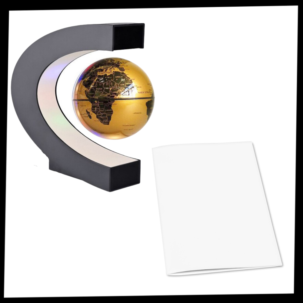 Leviterende LED magnetisk globus