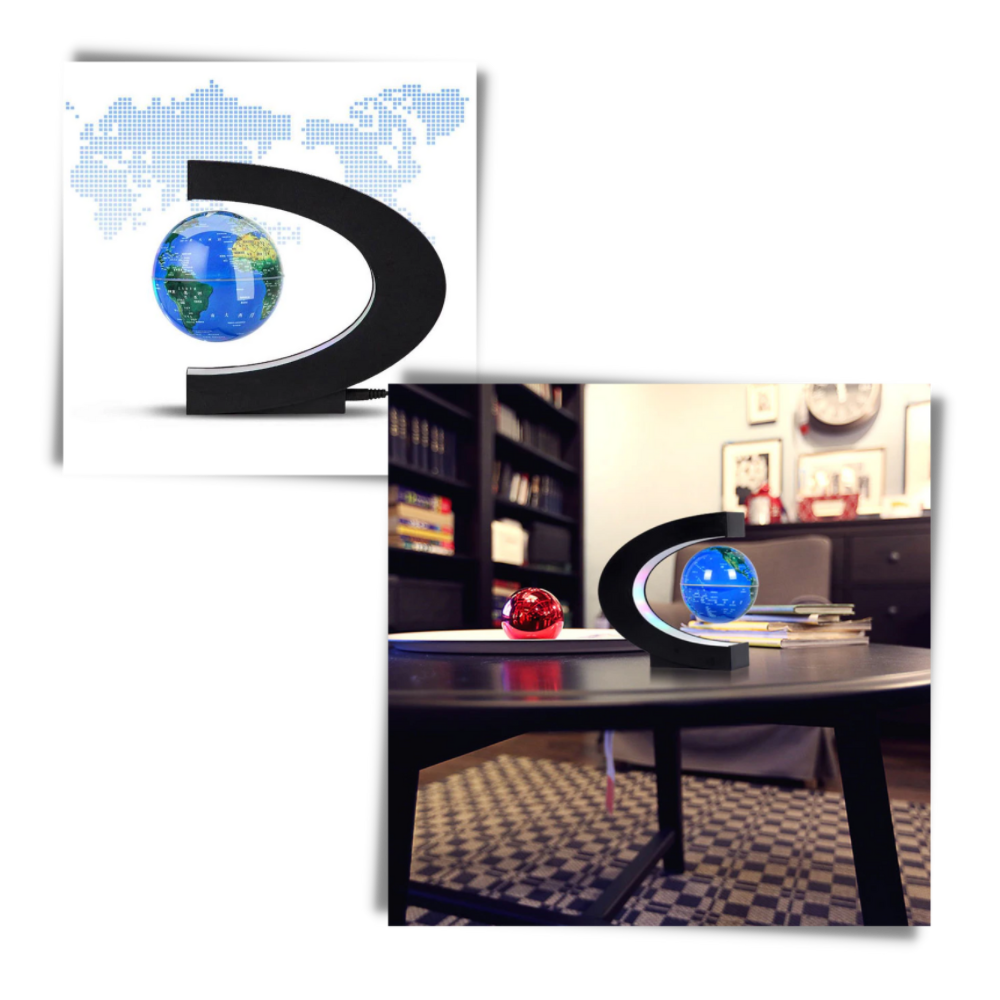 Leviterende LED magnetisk globus