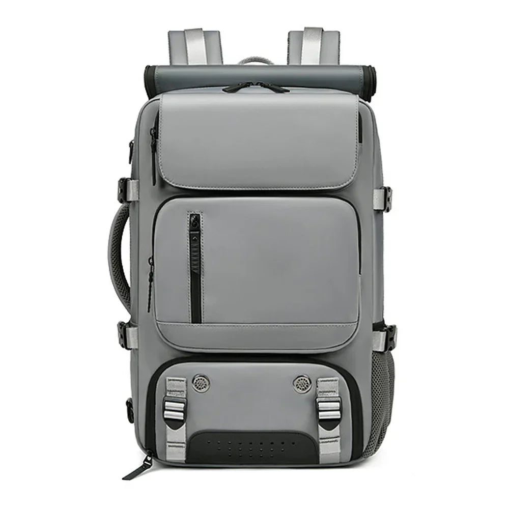 Norvo | TRAVELMAX Pack – Stor vanntett reise ryggsekk med USB-ladeport