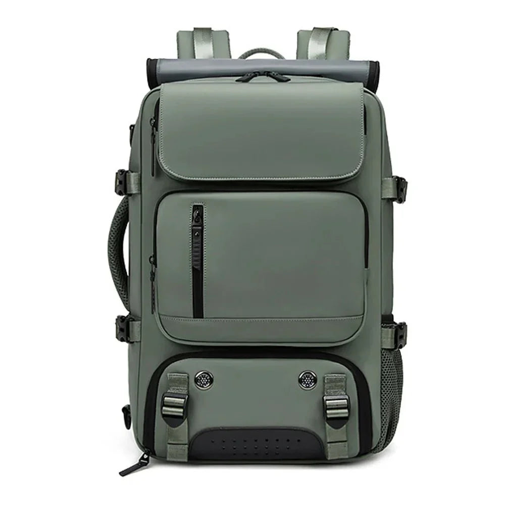 Norvo | TRAVELMAX Pack – Stor vanntett reise ryggsekk med USB-ladeport