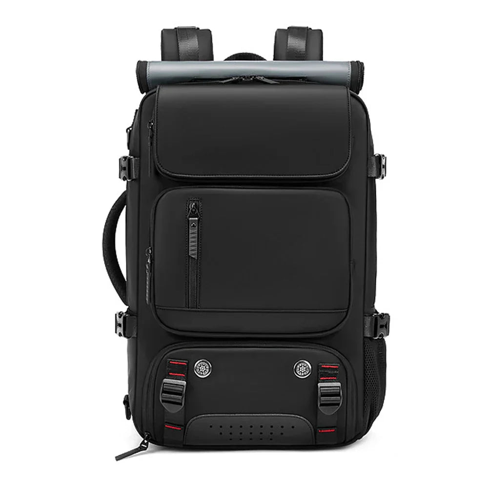 Norvo | TRAVELMAX Pack – Stor vanntett reise ryggsekk med USB-ladeport