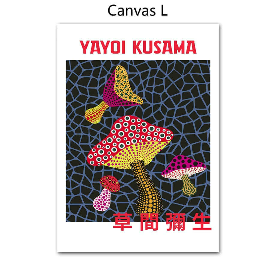 Norvo | Yayoi Kusama Abstrakt Premium Plakat