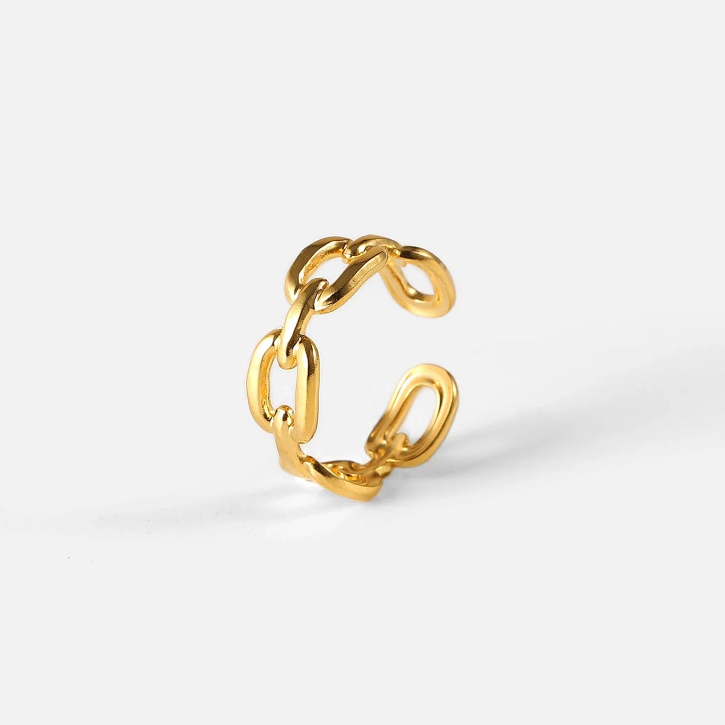 Norvo | 18k Justerbar Elegant Kjede Koblet Ring