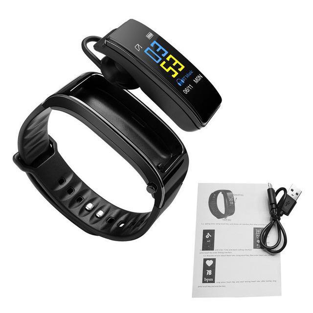 Norvo | Smartklokke Bluetooth Hodetelefoner