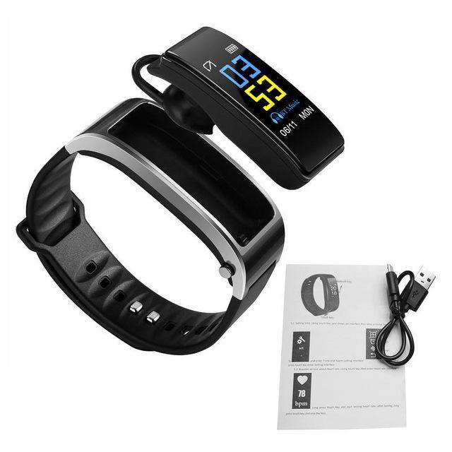 Norvo | Smartklokke Bluetooth Hodetelefoner