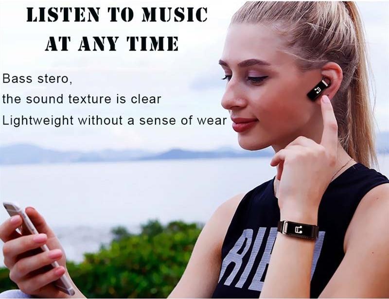 Norvo | Smartklokke Bluetooth Hodetelefoner