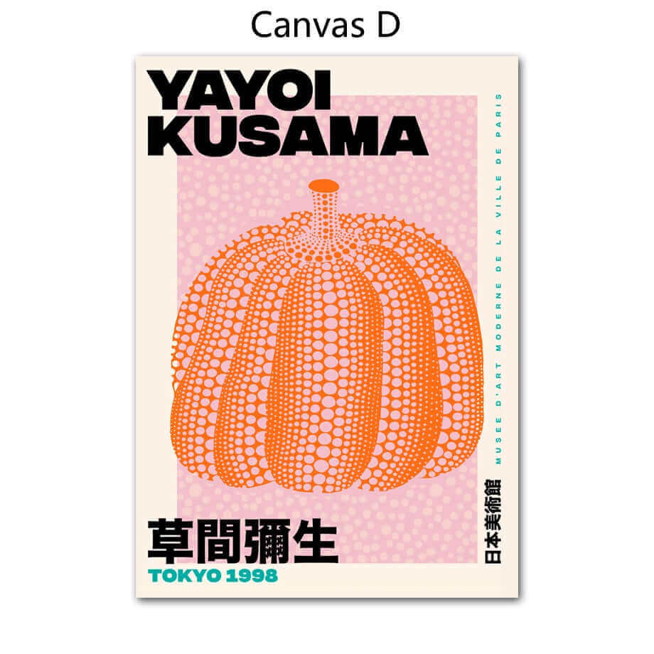 Norvo | Yayoi Kusama Abstrakt Premium Plakat