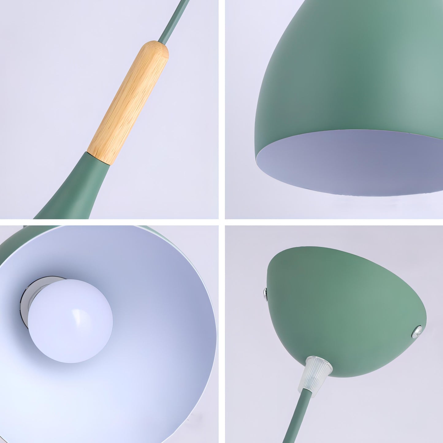 Norvo | Talon - Moderne dråpeformet tre pendellampe Skandinavisk taklampe