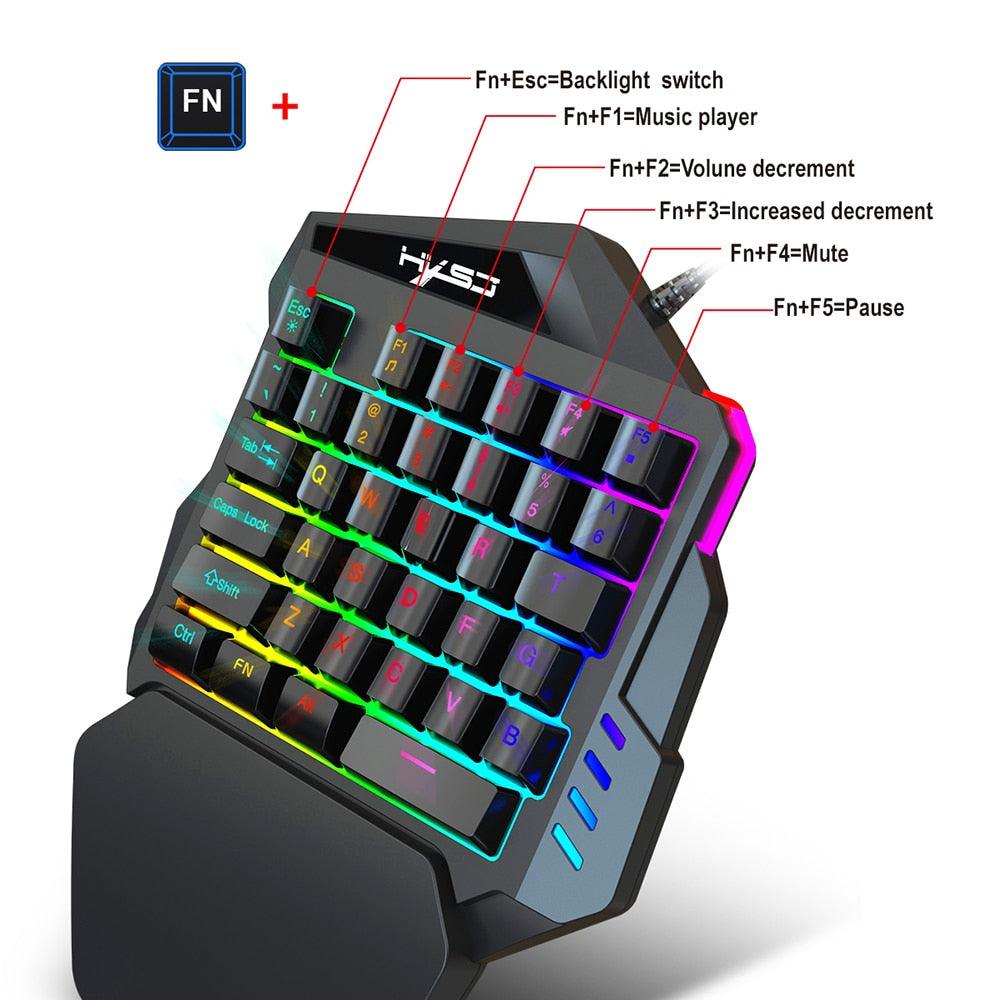 Norvo | Tastatur og Mus Gaming Kombinasjon