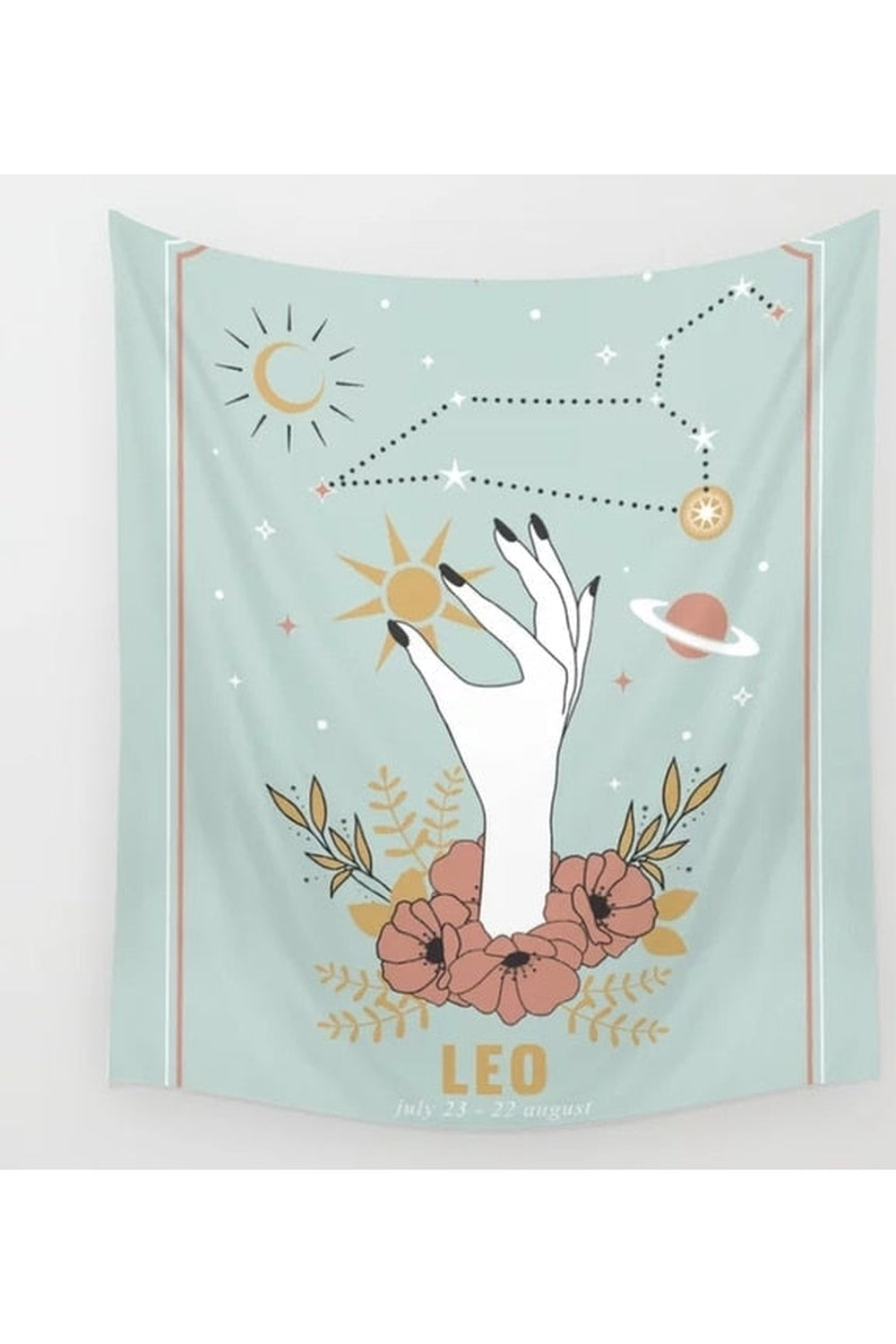 Zodiac-tegn-tema veggdekorasjon