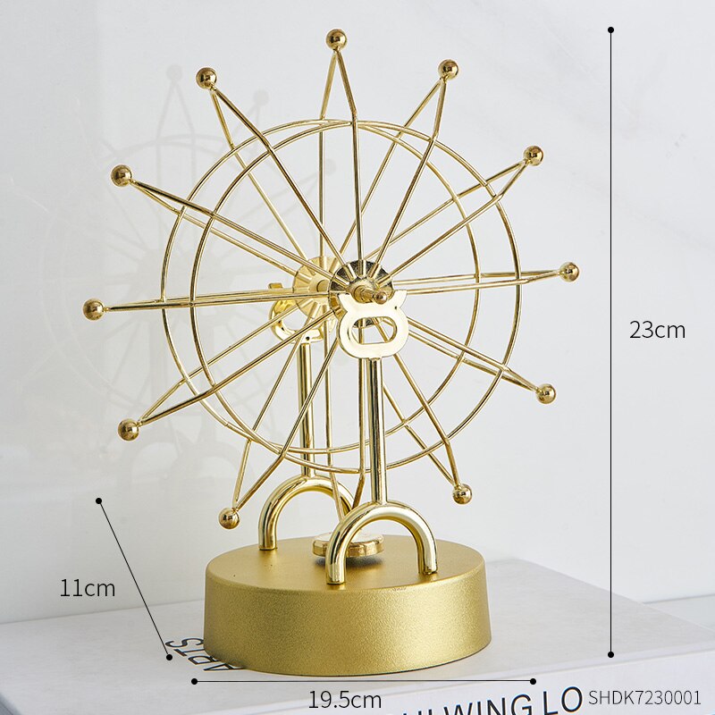 Norvo | Moderne Metall Roterende Hjemmekontor Dekor