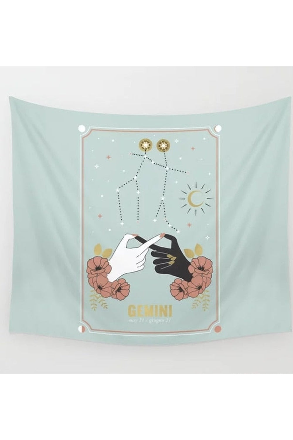 Zodiac-tegn-tema veggdekorasjon