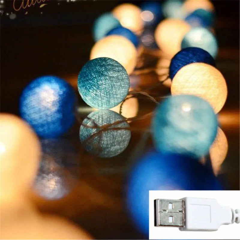 Norvo | LED lampe i bomullstråd