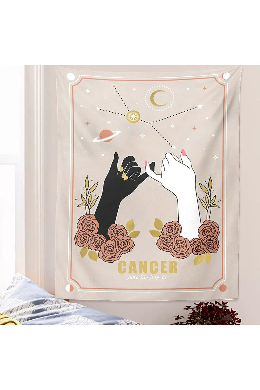 Zodiac-tegn-tema veggdekorasjon