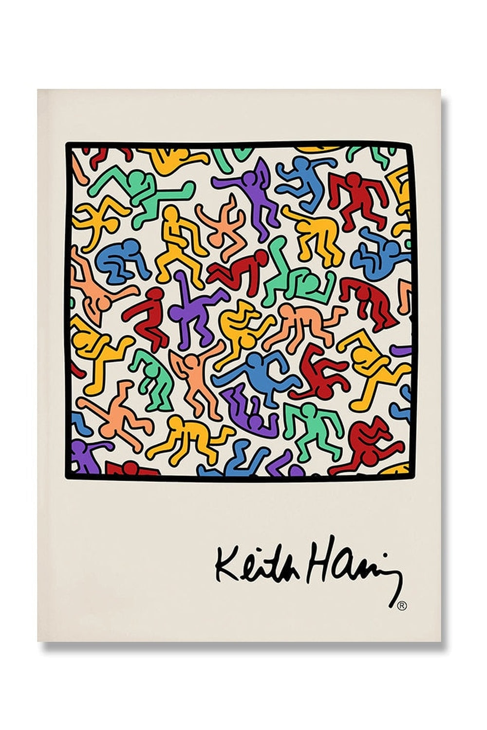 Norvo | Keith Haring Inspirert Lerretskunst