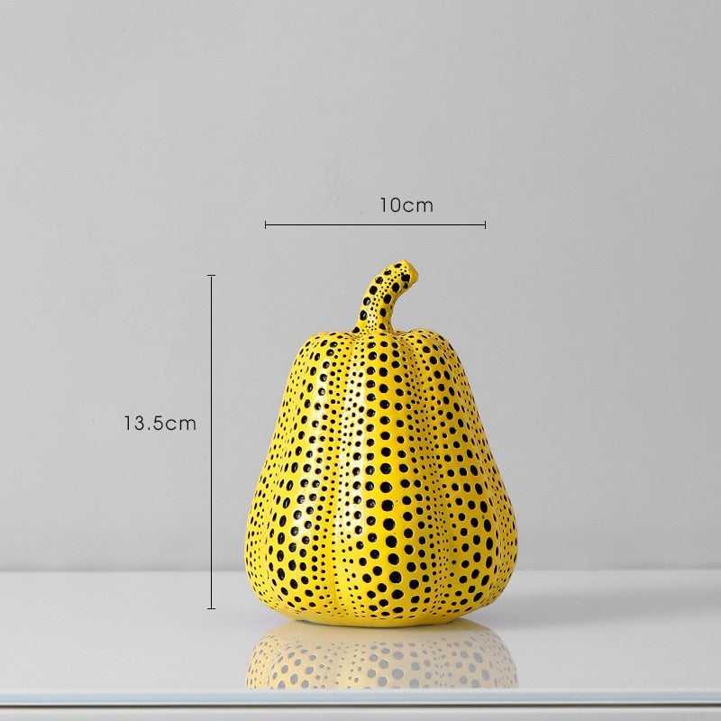 Norvo | Kusama Yayoi Stil Gresskar Skulpturer