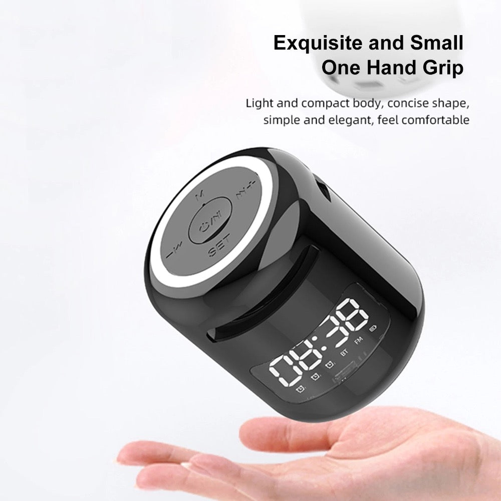Norvo | Bluetooth Høyttaler med FM Radio Vekkerklokke