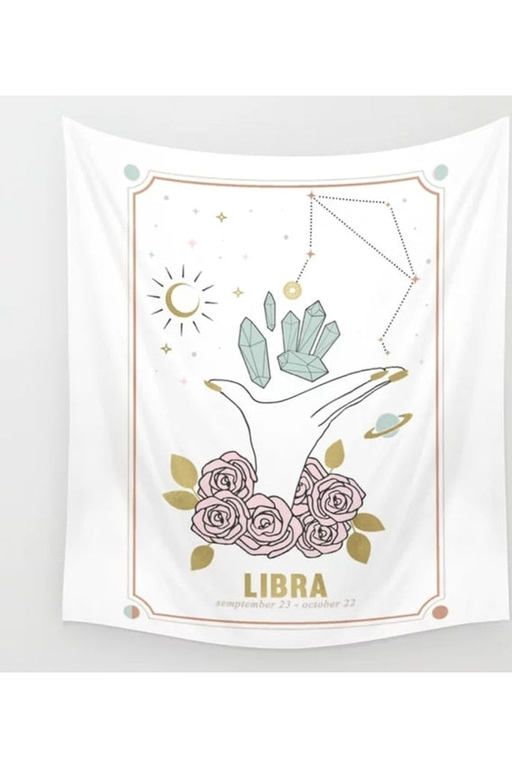 Zodiac-tegn-tema veggdekorasjon