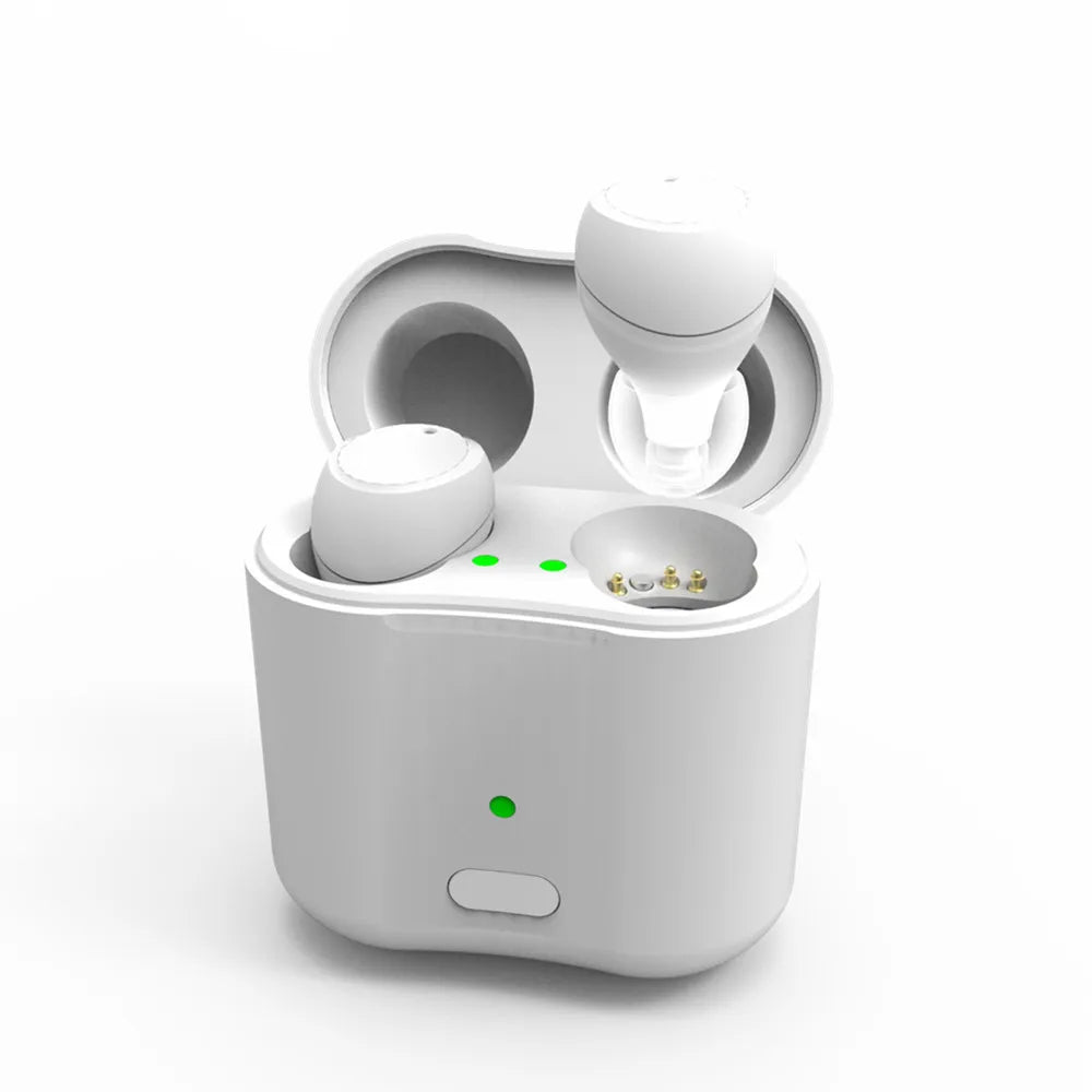 Norvo | ClearTone Oppladbar CIC Høreapparat for Eldre og Voksne