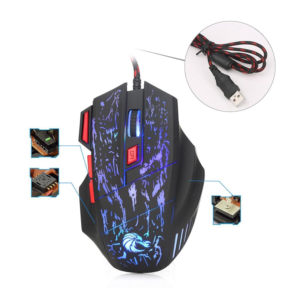 Norvo | Tastatur og Mus Gaming Kombinasjon