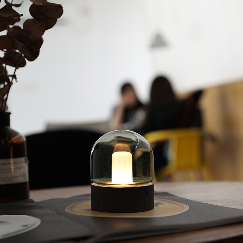 Norvo | Vintage MiniPastell Nattbord Lampe