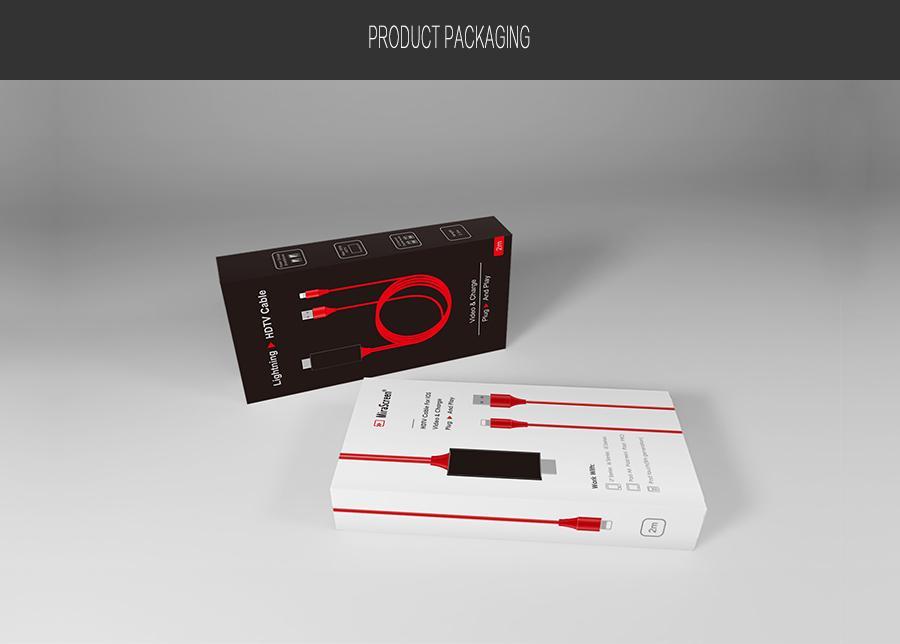 Norvo | Iphone skjerm til Hdtv kabel