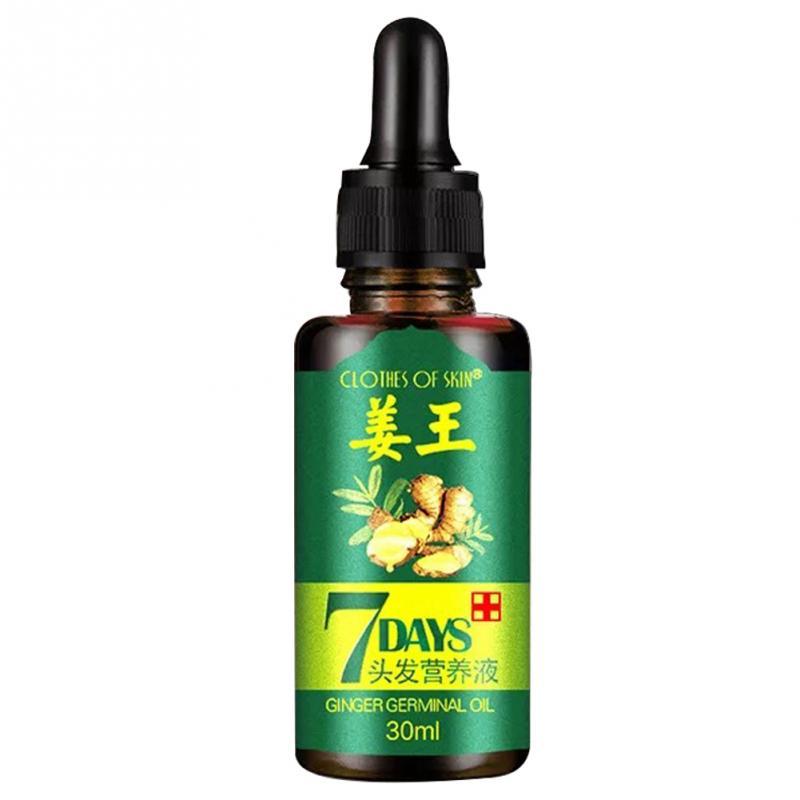 Norvo | Hår Gjenvekst Olje | 7 Dagers Hår Gjenvekst Ingefær Serum