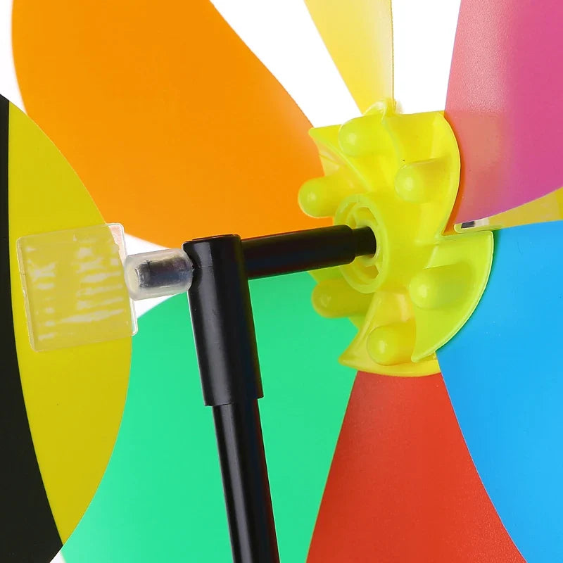 Norvo | WindBee 3D Hage Vindmølle Bi | Sammenleggbar & Værbestandig | For Hage, Balkong & Camping