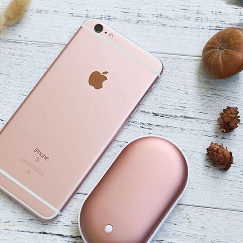 Norvo | 2x Oppladbare Håndvarmere Med Powerbank