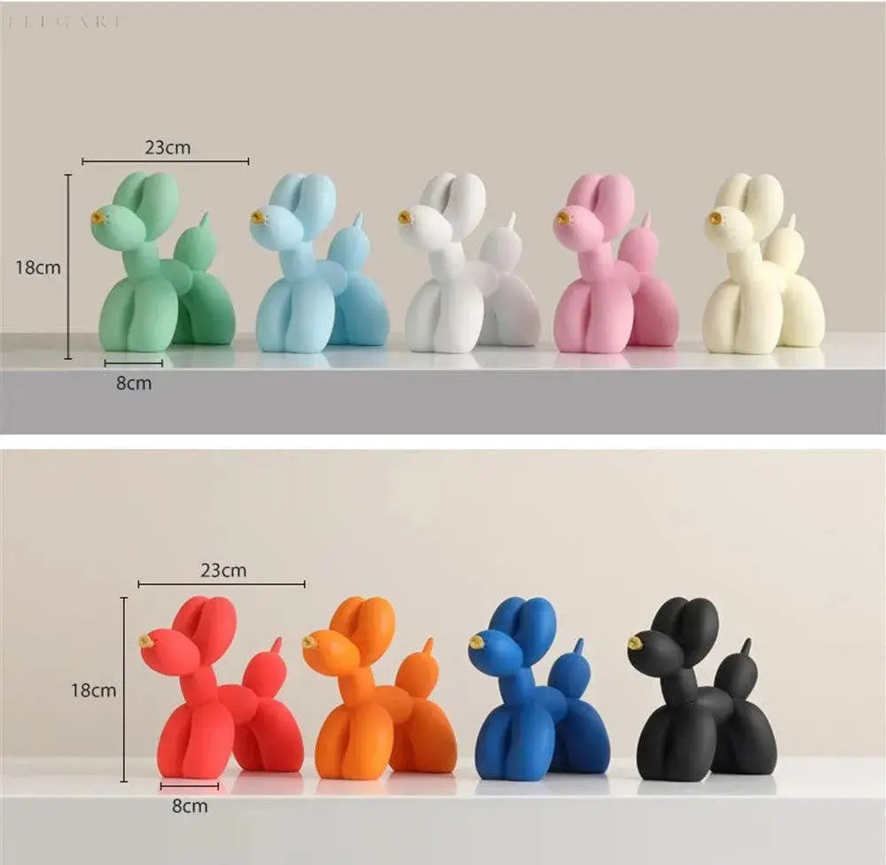 Norvo | PuffGlow - Golden Snout Ballong Skulptur