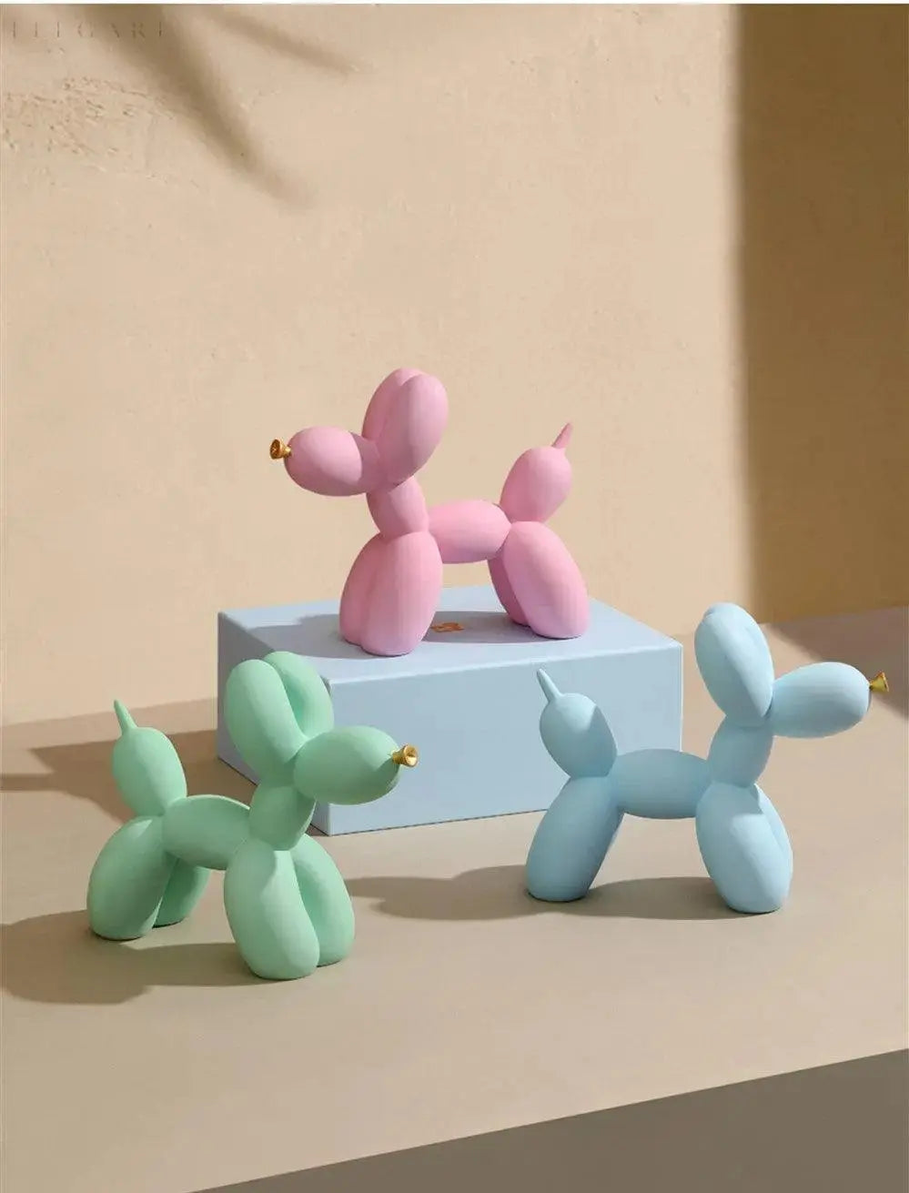 Norvo | PuffGlow - Golden Snout Ballong Skulptur