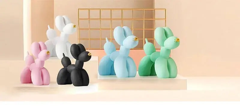 Norvo | PuffGlow - Golden Snout Ballong Skulptur