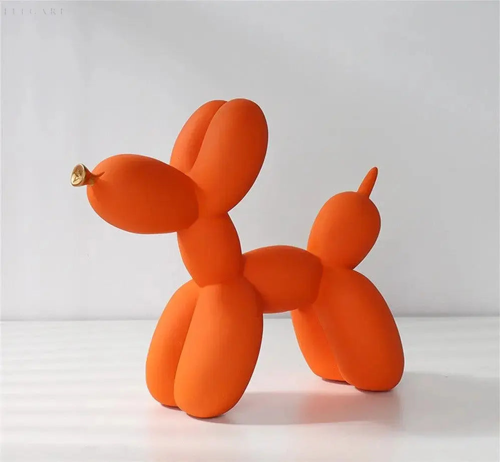 Norvo | PuffGlow - Golden Snout Ballong Skulptur