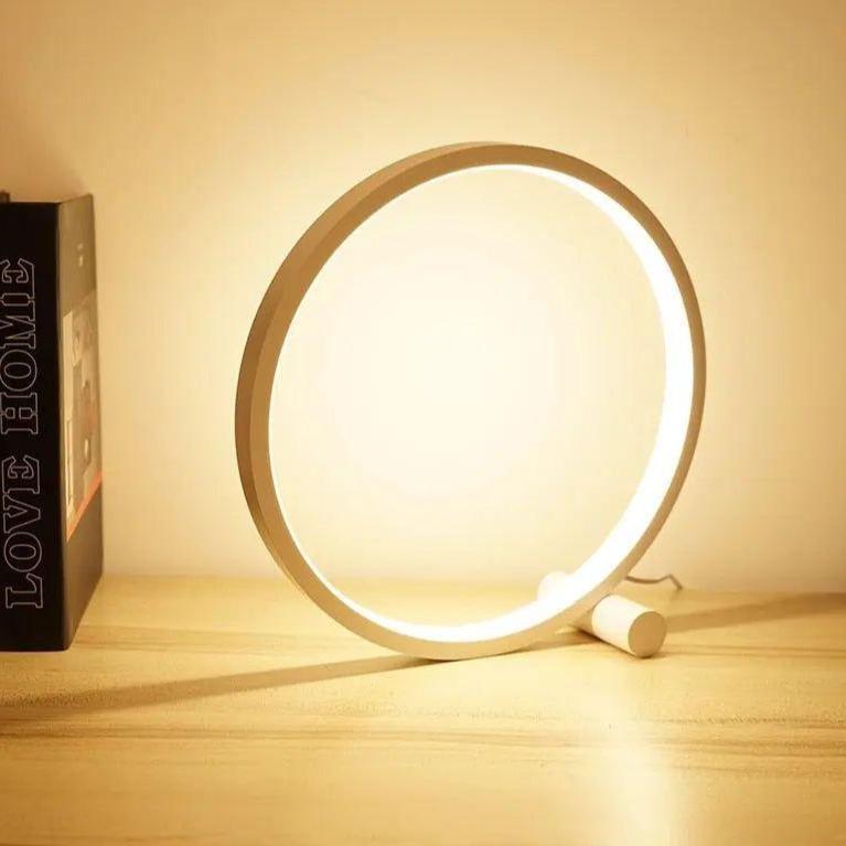 Norvo | Dimmbar LED Berøring Rund Bordlampe for Kreative Rom