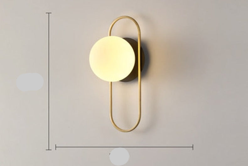 Norvo | Skandinavisk Vegglampe – Harmoni og Enkelhet