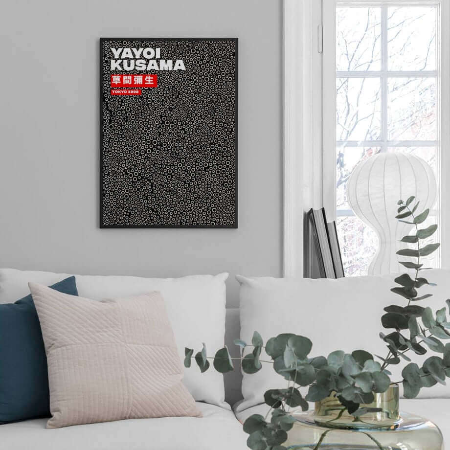 Norvo | Yayoi Kusama Abstrakt Premium Plakat