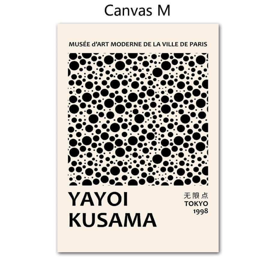 Norvo | Yayoi Kusama Abstrakt Premium Plakat