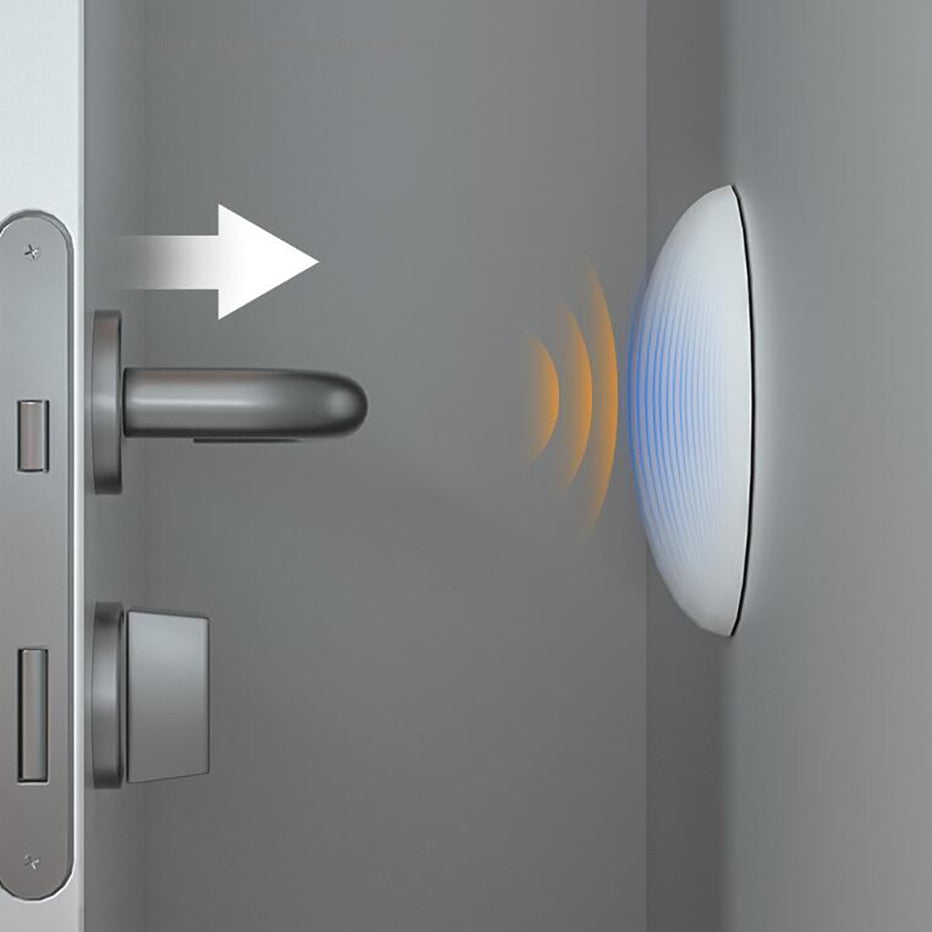 Norvo | Silikondørstopperbuffer med selvklebende lyddempende antistøtbeskyttelse for DIY veggbeskyttelse