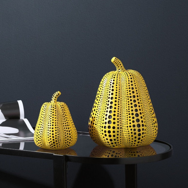Norvo | Kusama Yayoi Stil Gresskar Skulpturer