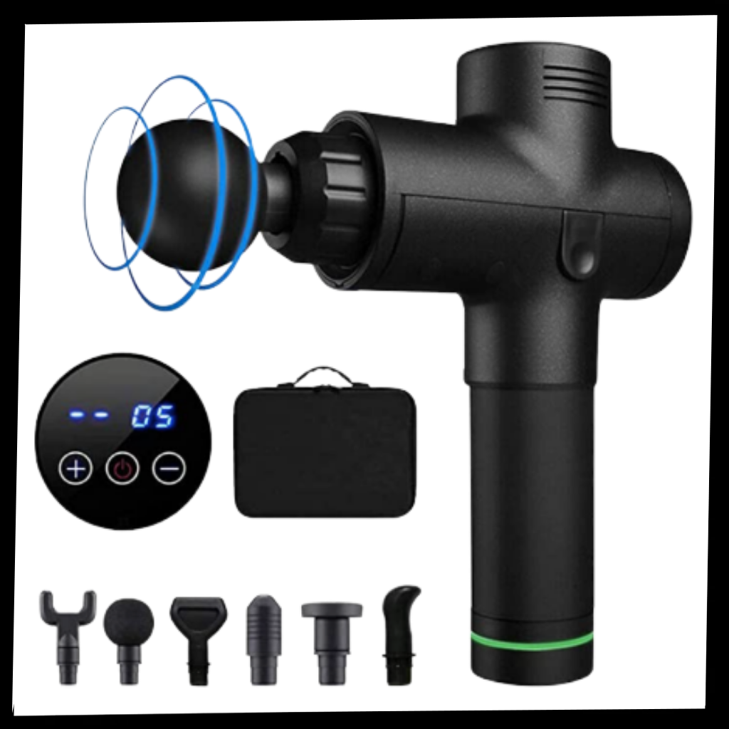 Høyhastighets vibrasjonsmassasjepistol