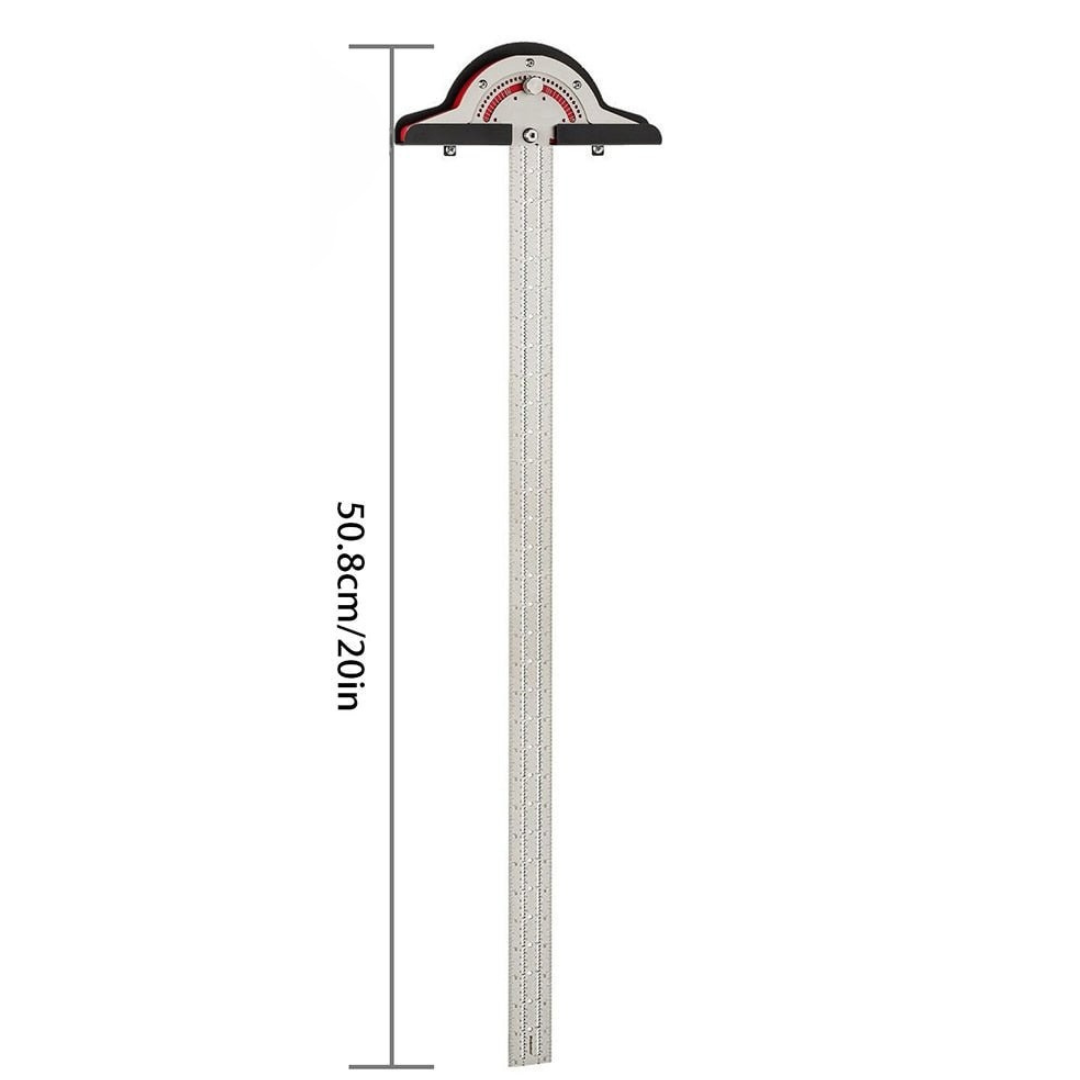 Norvo | Måleverktøy Presisjon Stål Linjal for Trearbeid